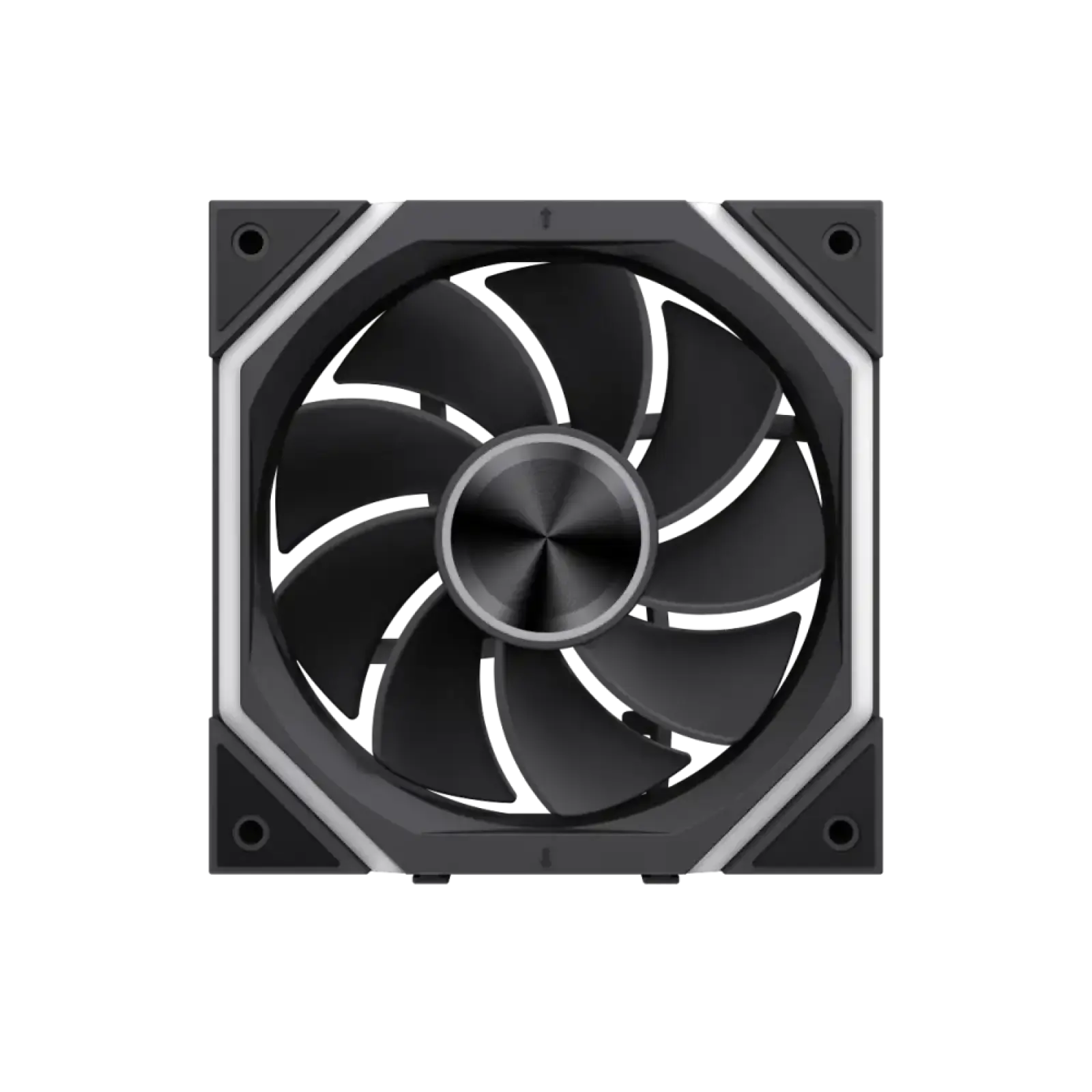 Кулер для корпуса GameMax FN12A-N2 Wireless Revers Black 3pcs (FN12A-N2 WL-R) UA