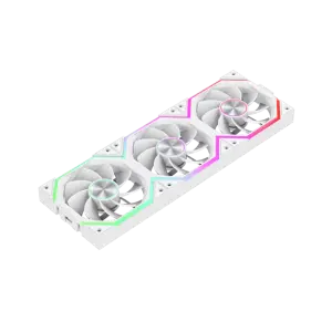 Кулер для корпуса GameMax FN12A-N2 Wireless Revers White 3pcs (FN12A-N2 WL-RW) UA