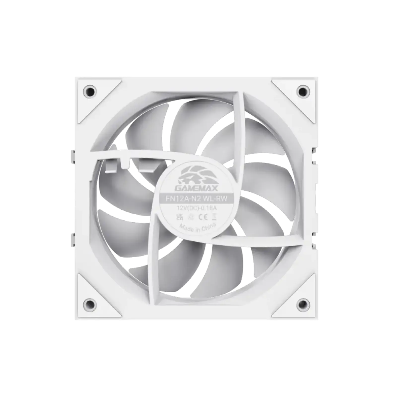 Кулер для корпуса GameMax FN12A-N2 Wireless Revers White 3pcs (FN12A-N2 WL-RW) UA