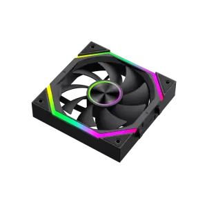 Кулер для корпуса GameMax FN12A-N2 Wireless Black 3pcs (FN12A-N2 WL) UA