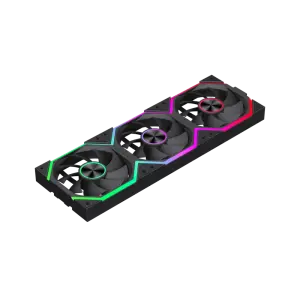 Кулер для корпуса GameMax FN12A-N2 Wireless Black 3pcs (FN12A-N2 WL) UA