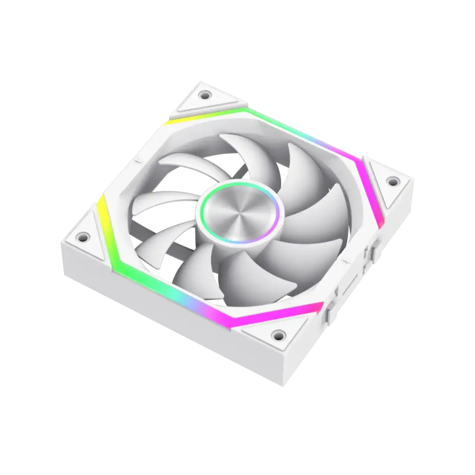Кулер для корпусу GAMEMAX KIT 3*120мм 3pin AURA (M/F)&4pin PWM Air Flow58,6 CFM Static Air Pressure1.98mm - FN12A-N2 WL-W UA