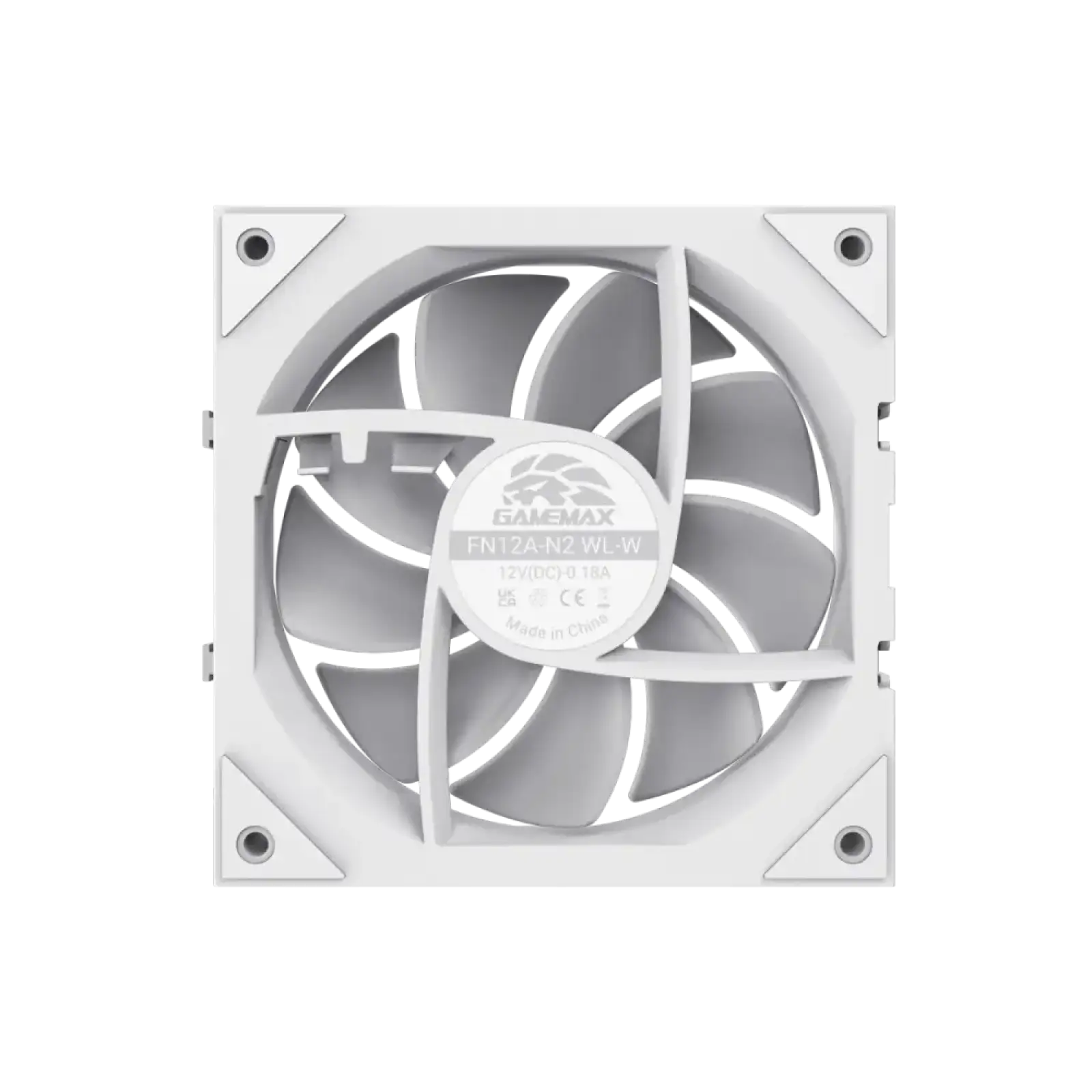 Кулер для корпусу GAMEMAX KIT 3*120мм 3pin AURA (M/F)&4pin PWM Air Flow58,6 CFM Static Air Pressure1.98mm - FN12A-N2 WL-W UA