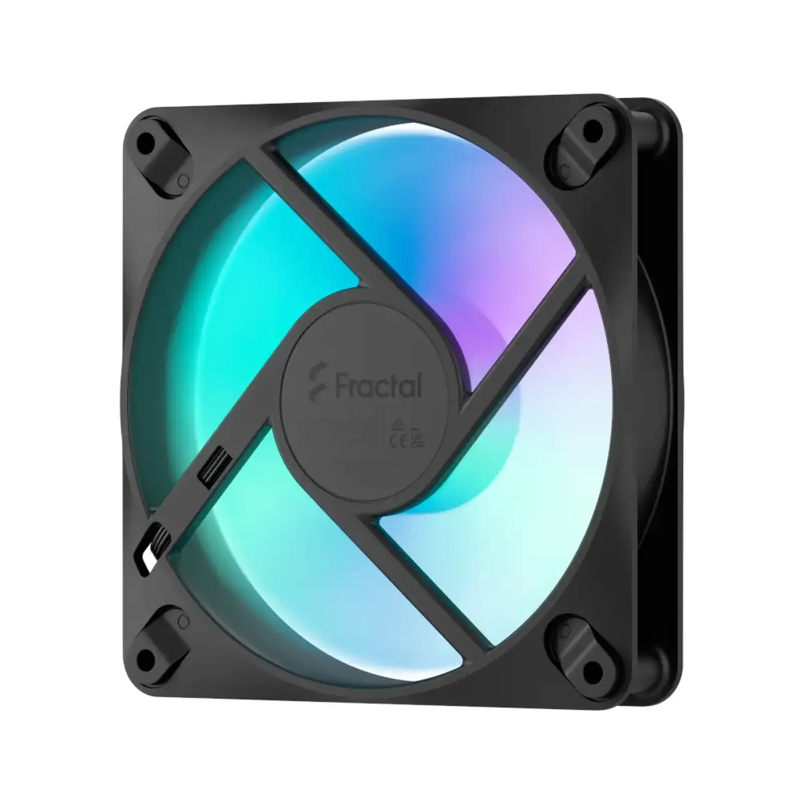 Вентилятор для корпусу FRACTAL DESIGN 120 мм Dynamic 3 чорний RGB FD-F-DR3-1201 UA
