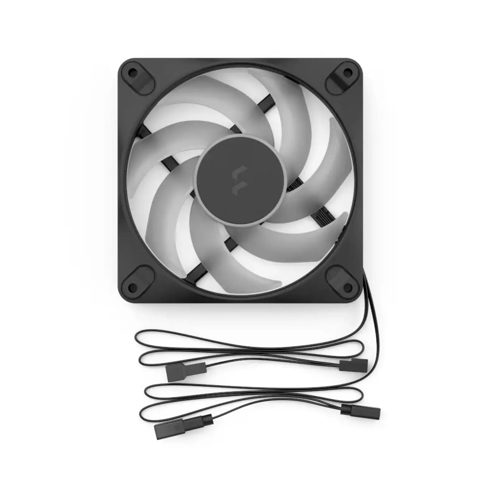 Вентилятор для корпусу FRACTAL DESIGN 120 мм Dynamic 3 чорний RGB FD-F-DR3-1201 UA