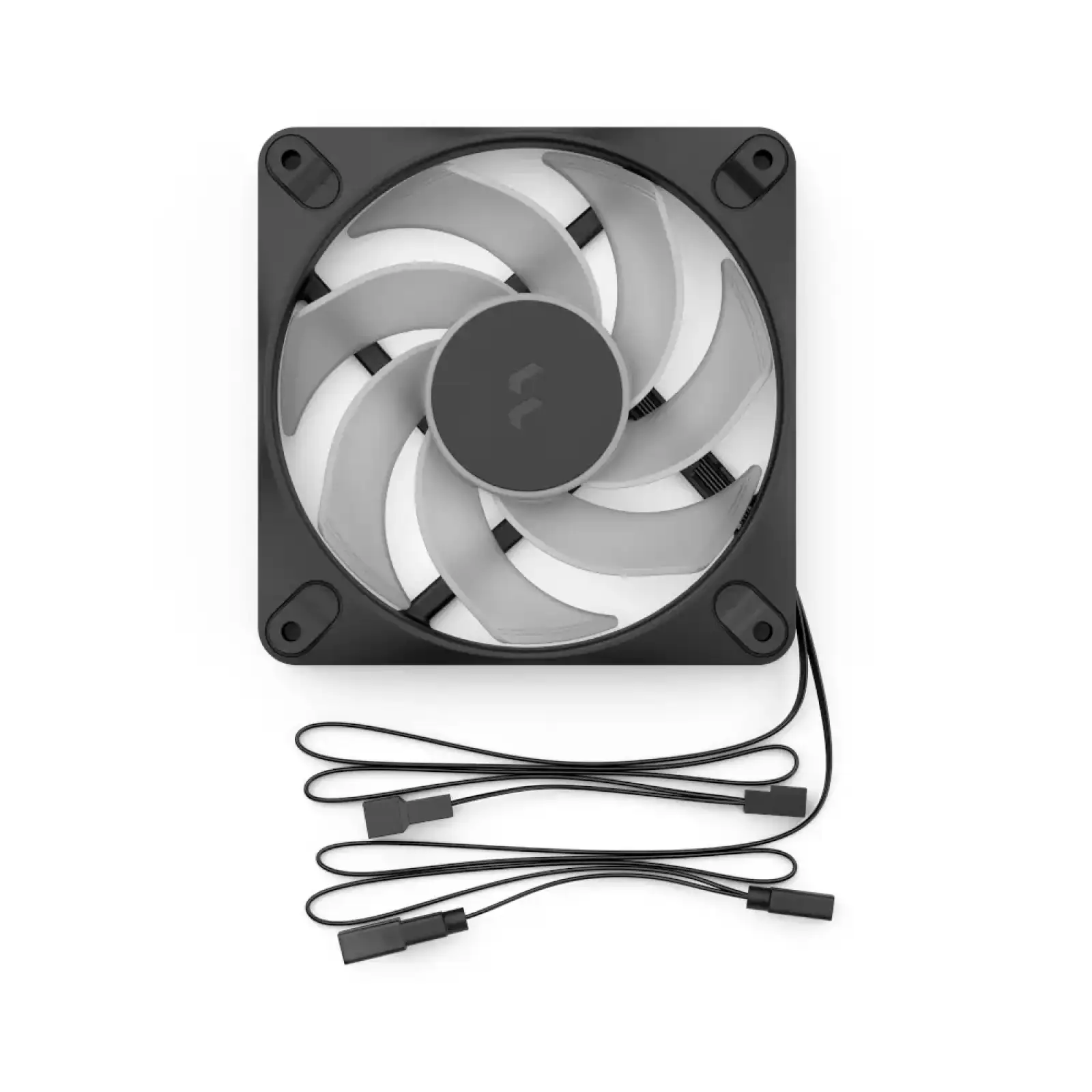 Вентилятор для корпусу FRACTAL DESIGN 120 мм Dynamic 3 чорний RGB FD-F-DR3-1204 UA