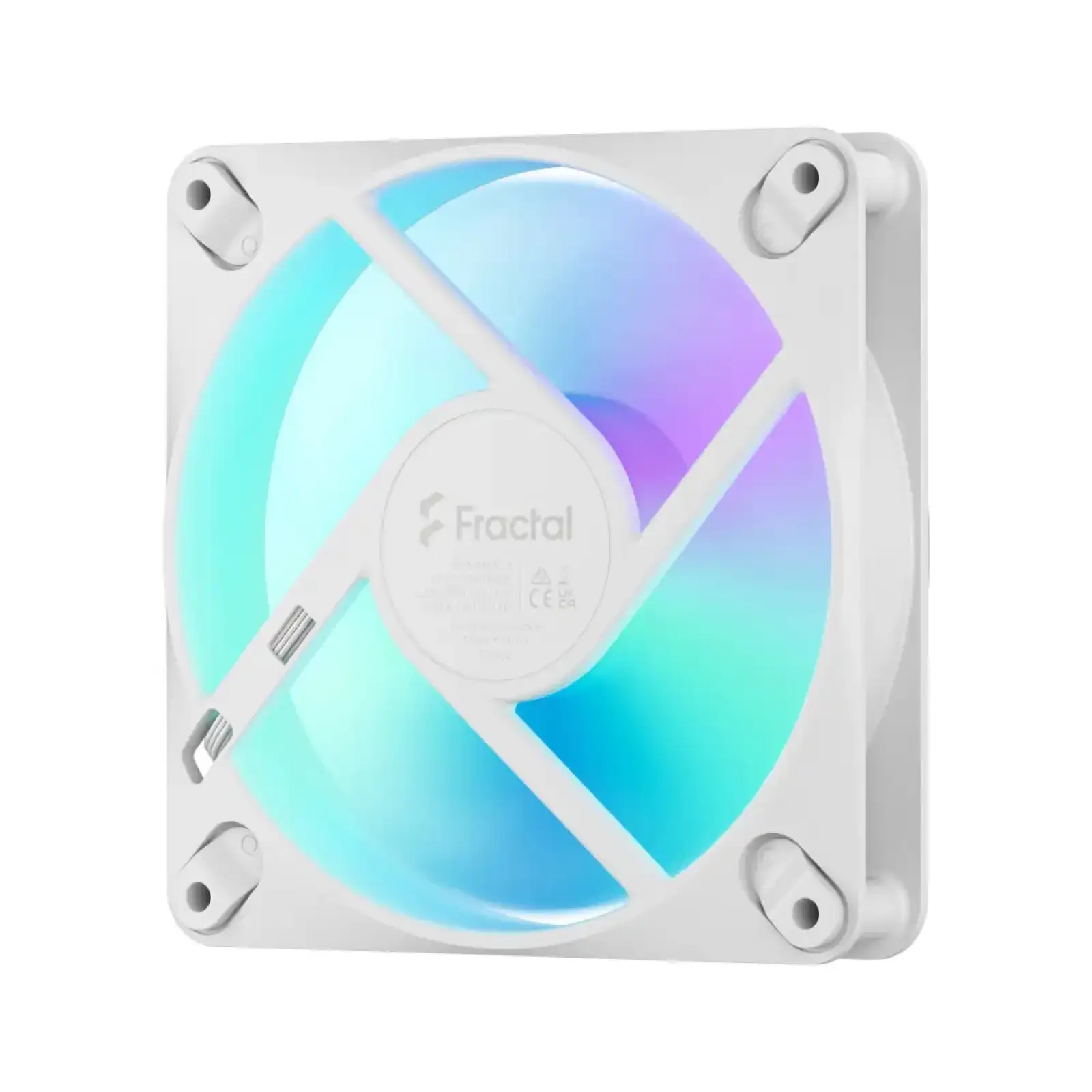 Вентилятор для корпуса FRACTAL DESIGN 120 мм Dynamic 3 білий RGB FD-F-DR3-1205 UA