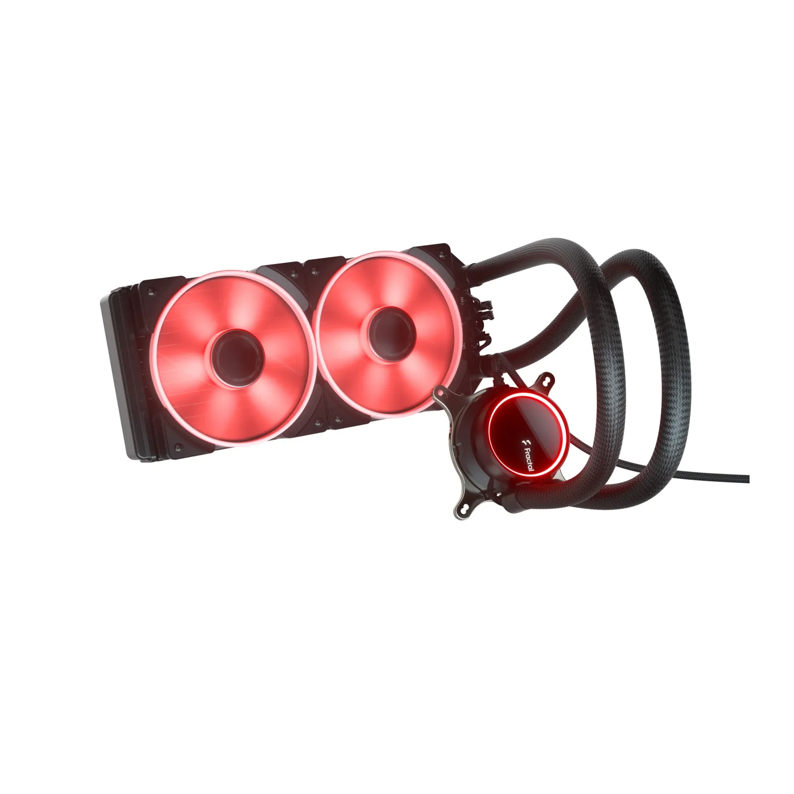 Система жидкостного охлаждения процессора FRACTAL DESIGN 2х120 мм Celsius+ S24 Prisma (FD-W-2-S2402) UA