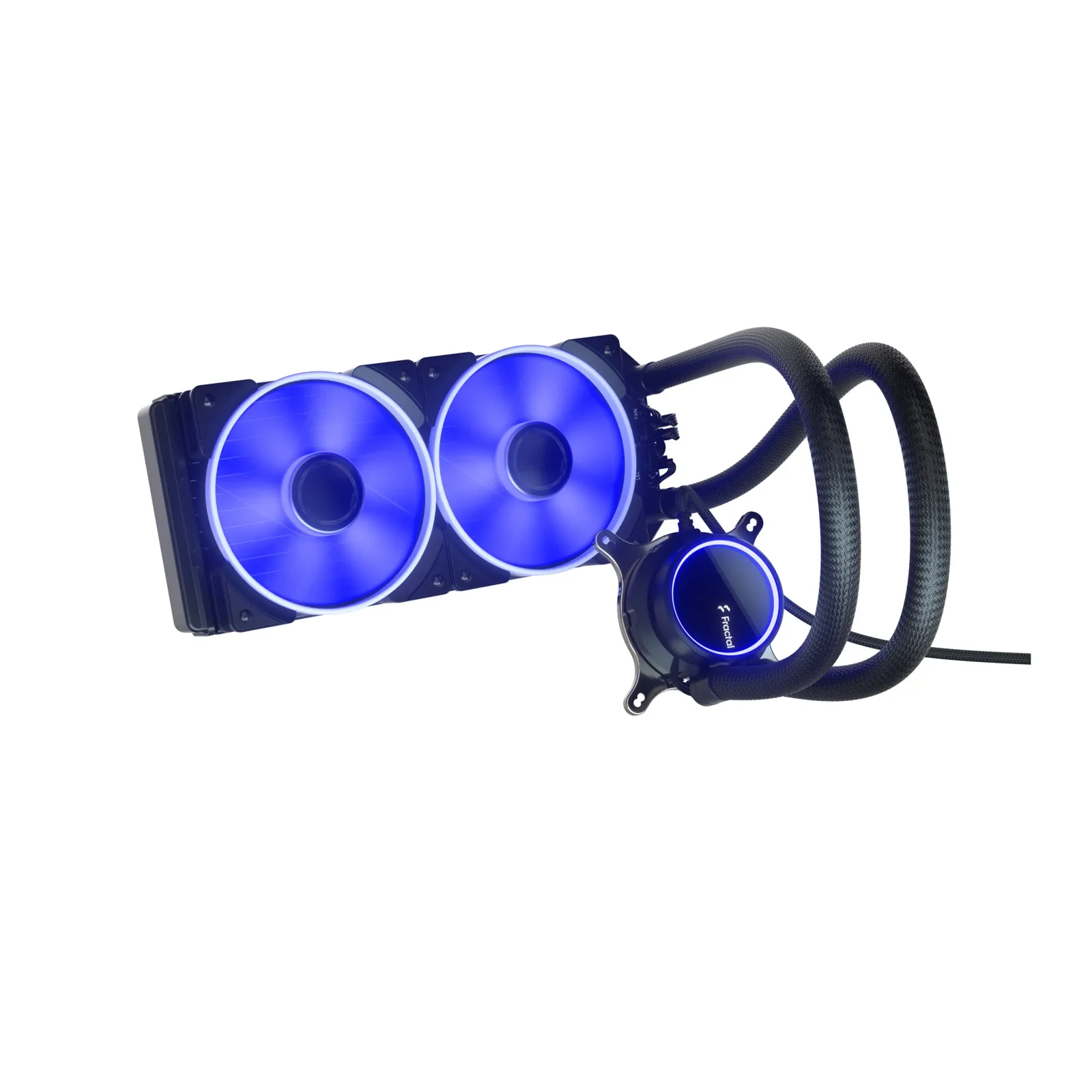 Система жидкостного охлаждения процессора FRACTAL DESIGN 2х120 мм Celsius+ S24 Prisma (FD-W-2-S2402) UA