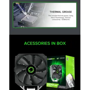 Процессорный кулер GameMax Sigma 54 UA