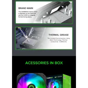 Процессорный кулер GameMax Sigma 540 ARGB UA