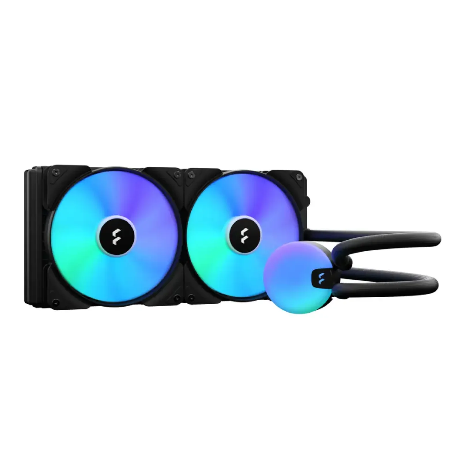 Система жидкостного охлаждения процессора FRACTAL DESIGN 2х140 мм Lumen S28 RGB v2 (FD-W-L1-S2812) UA