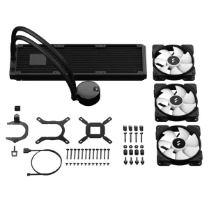 Система жидкостного охлаждения процессора FRACTAL DESIGN 3х120 мм Lumen S36 RGB v2 (FD-W-L1-S3612) UA