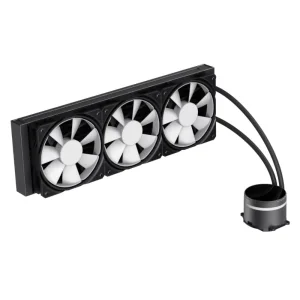 Процесорний кулер GAMEMAX 62.82 CFM, 1.89mmH20, 32dBA, 800 -2000RPM water pump: RPM 2300, NOICE 26.9dBA, Con IceBurg 360 Infinity UA