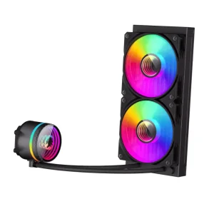 Процессорный кулер GAMEMAX 62.82 CFM, 1.89mmH20, 32dBA, 800 -2000RPM ,water pump: RPM 2300, NOICE 26.9dBA, Con IceBurg 240 Infinity UA