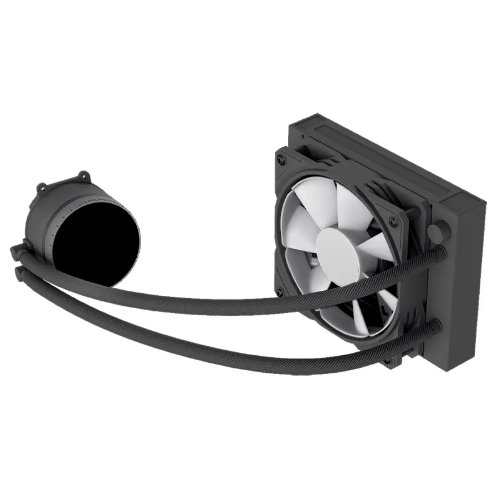 Процессорный кулер GAMEMAX 62.82 CFM, 1.89mmH20, 32dBA, 800 -2000RPM ,water pump: RPM 2300, NOICE 26.9dBA, Con Iceburg 120 Black infinity UA