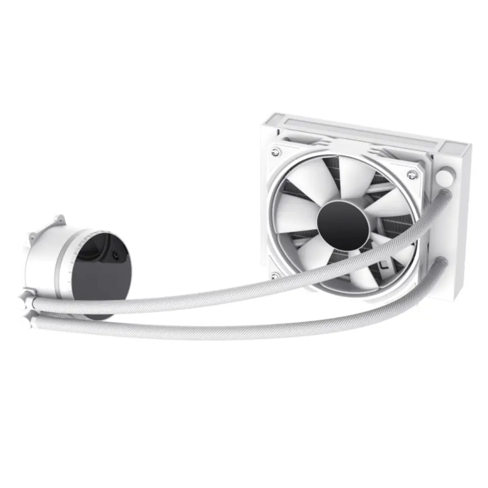 Процессорный кулер GAMEMAX 62.82 CFM, 1.89mmH20, 32dBA, 800 -2000RPM ,water pump: RPM 2300, NOICE 26.9dBA, Con Iceburg 120 White infinity UA