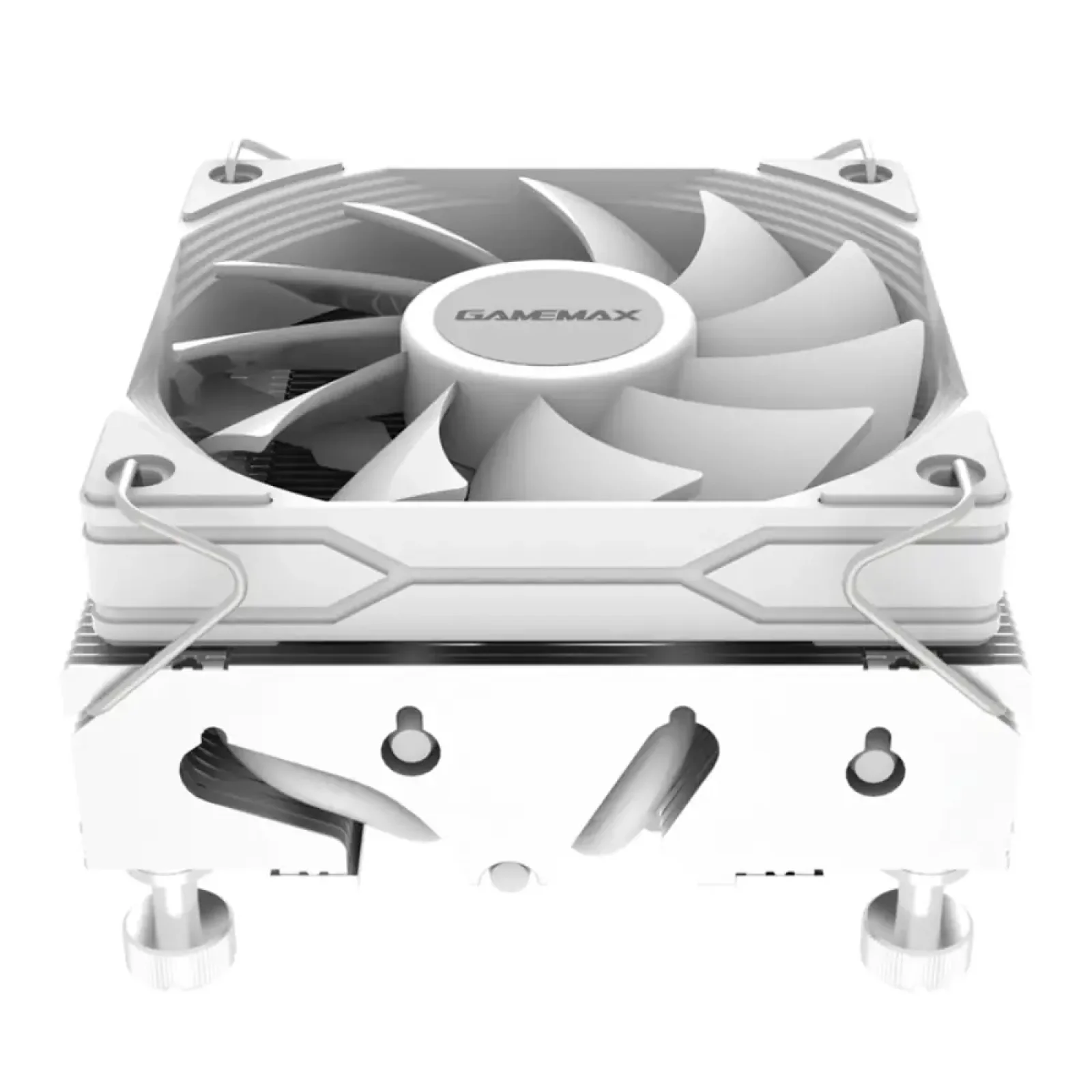 Процесорний кулер GAMEMAX Intel/AMD TDP 150W ,fan speed 10 00~3000RPM (PWM)±10%, air flow 48 CFM (MAX)Intel: Ice Surface White UA