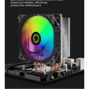 Процесорний кулер GAMEMAX Intel/AMD TDP 190W ,fan speed 80 0~1600RPM (PWM)±10%, air flow 68 CFM (MAX)Intel: L Ice Blade Frgb UA