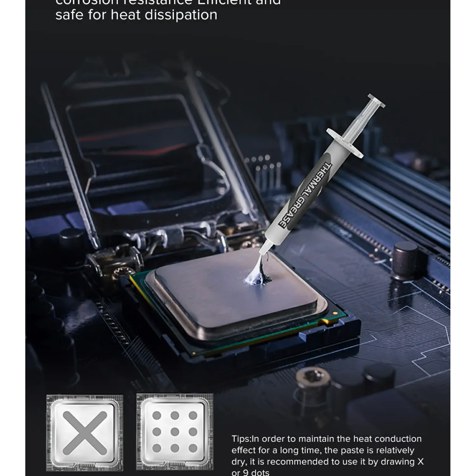 Процесорний кулер GAMEMAX Intel/AMD TDP 190W ,fan speed 80 0~1600RPM (PWM)±10%, air flow 68 CFM (MAX)Intel: L Ice Blade Frgb UA
