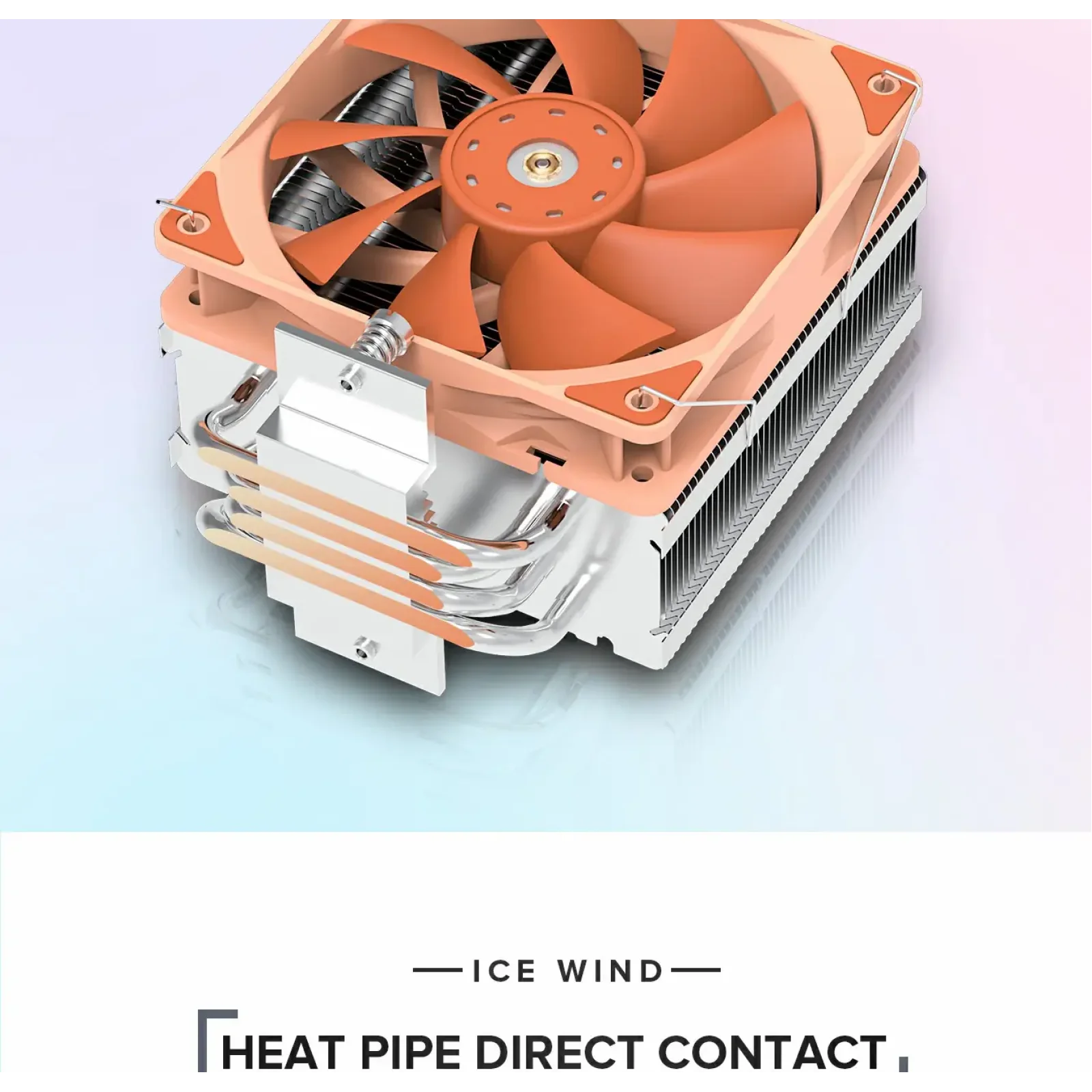 Процесорний кулер GAMEMAX Intel LGA115X/1366/1700 AMD AM4/AM5TDP 200W Ice Wind UA