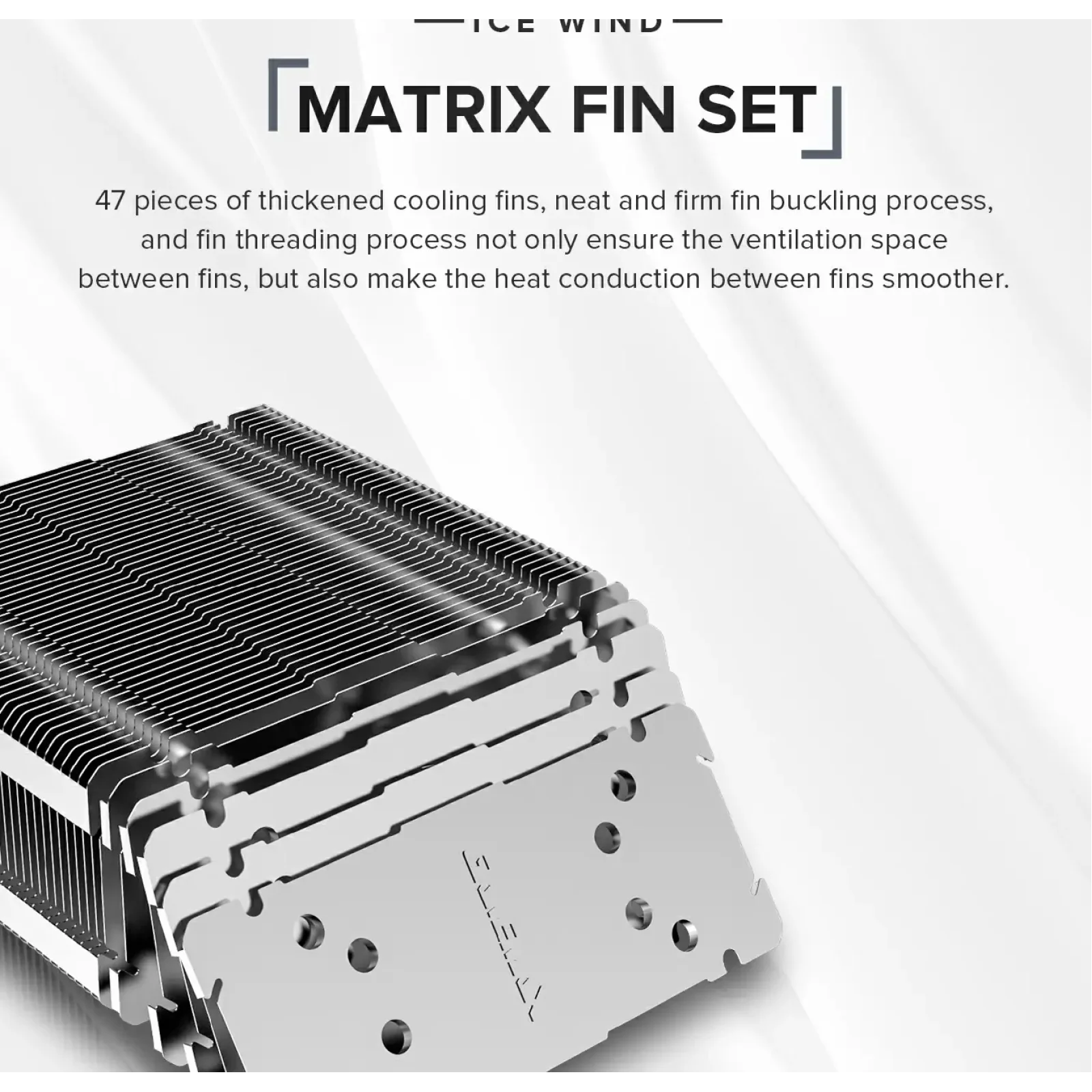 Процесорний кулер GAMEMAX Intel LGA115X/1366/1700 AMD AM4/AM5TDP 200W Ice Wind UA