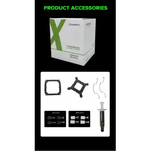 Процессорный кулер GameMax Twin 600 Black UA