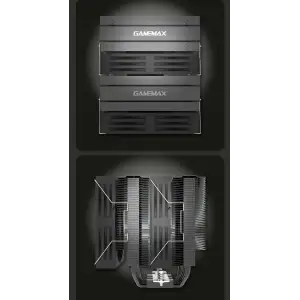 Процессорный кулер GameMax Twin 600 Black UA