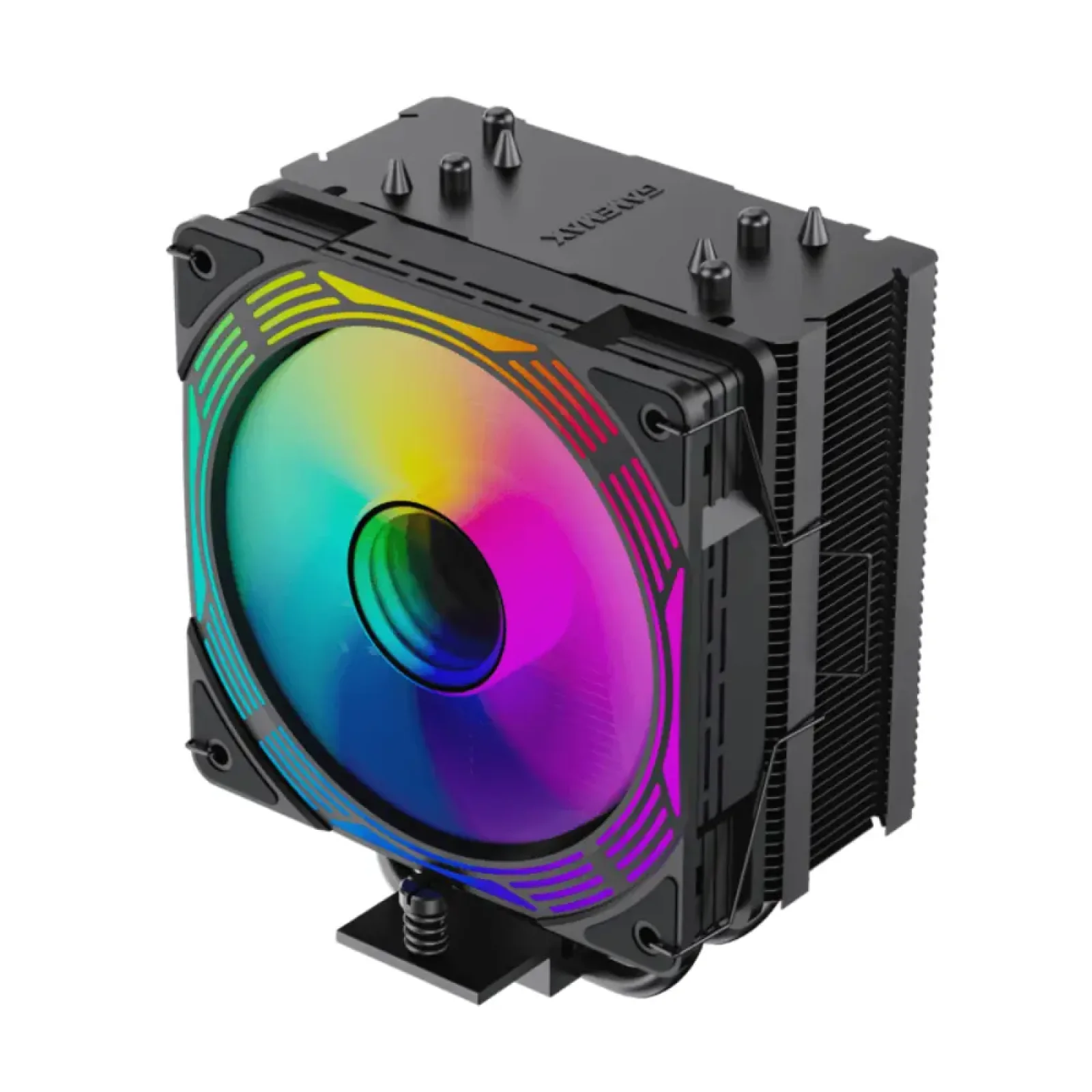 Процесорний кулер GAMEMAX Intel LGA1700/115X/1366 AMD A M5/AM4 TDP 200W Ice Force BK UA