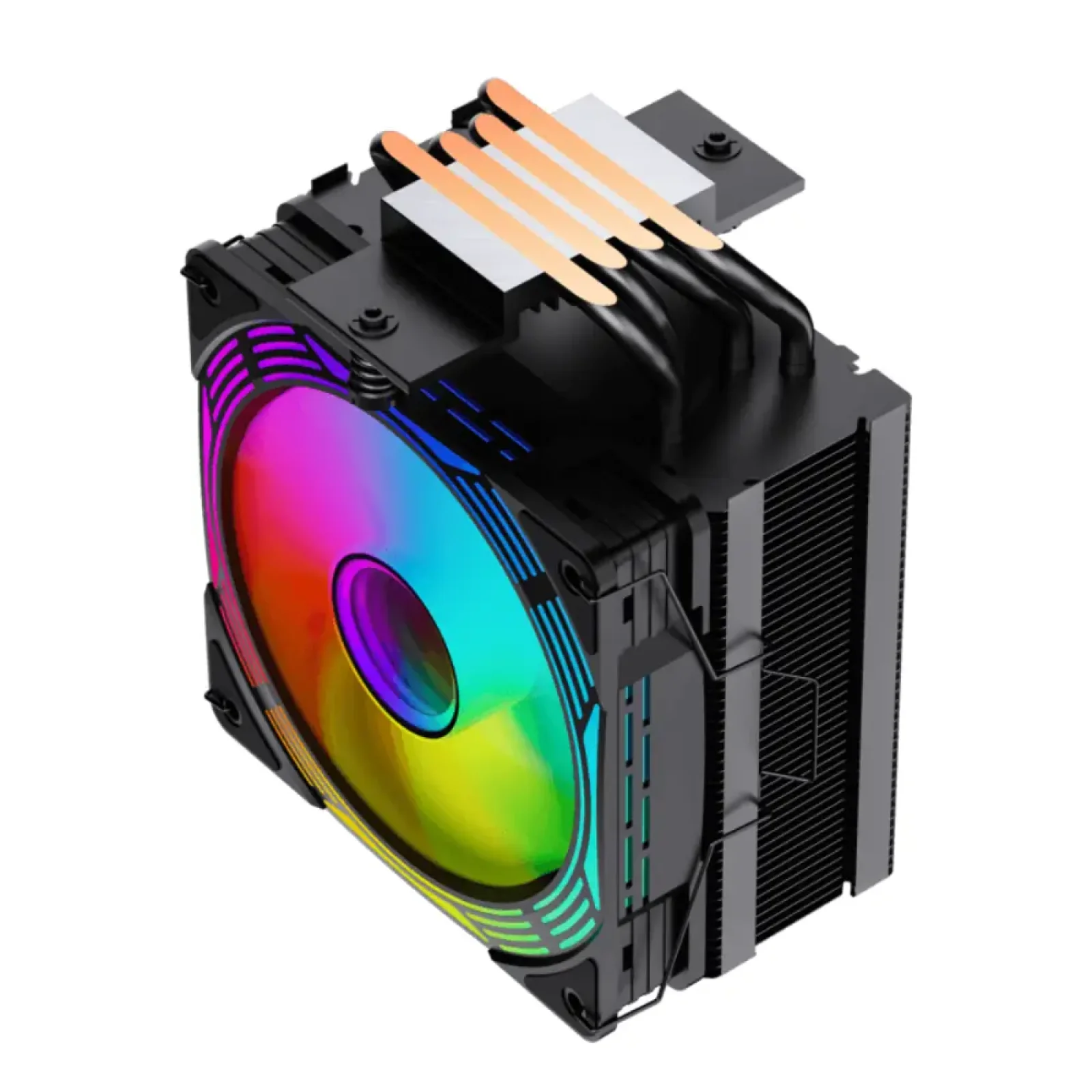 Процесорний кулер GAMEMAX Intel LGA1700/115X/1366 AMD A M5/AM4 TDP 200W Ice Force BK UA