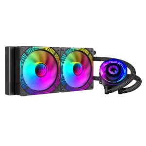 Процессорный кулер GAMEMAX 62.82 CFM, 1.89mmH20, 32dBA, 800 -2000RPM ,water pump: RPM 2300, NOICE 26.9dBA, Con IceChill 240V UA