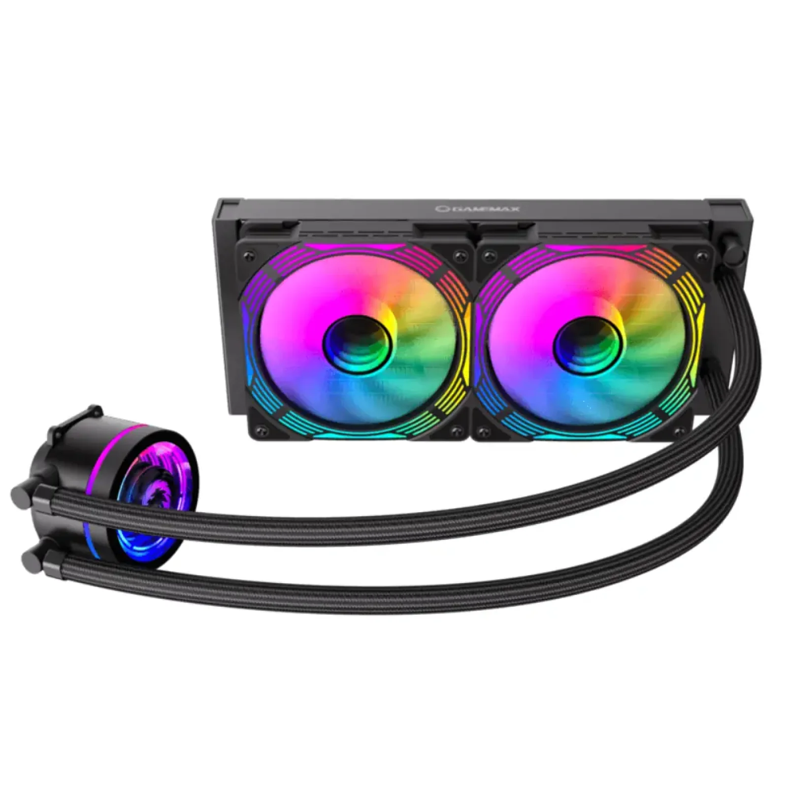Процессорный кулер GAMEMAX 62.82 CFM, 1.89mmH20, 32dBA, 800 -2000RPM ,water pump: RPM 2300, NOICE 26.9dBA, Con IceChill 240V UA