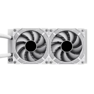 Процессорный кулер GAMEMAX 62.82 CFM, 1.89mmH20, 32dBA, 800 -2000RPM ,water pump: RPM 2300, NOICE 26.9dBA, Con IceChill 240V White UA