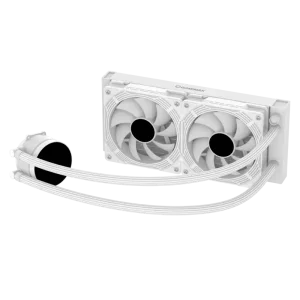 Процессорный кулер GAMEMAX 62.82 CFM, 1.89mmH20, 32dBA, 800 -2000RPM ,water pump: RPM 2300, NOICE 26.9dBA, Con IceChill 240V White UA