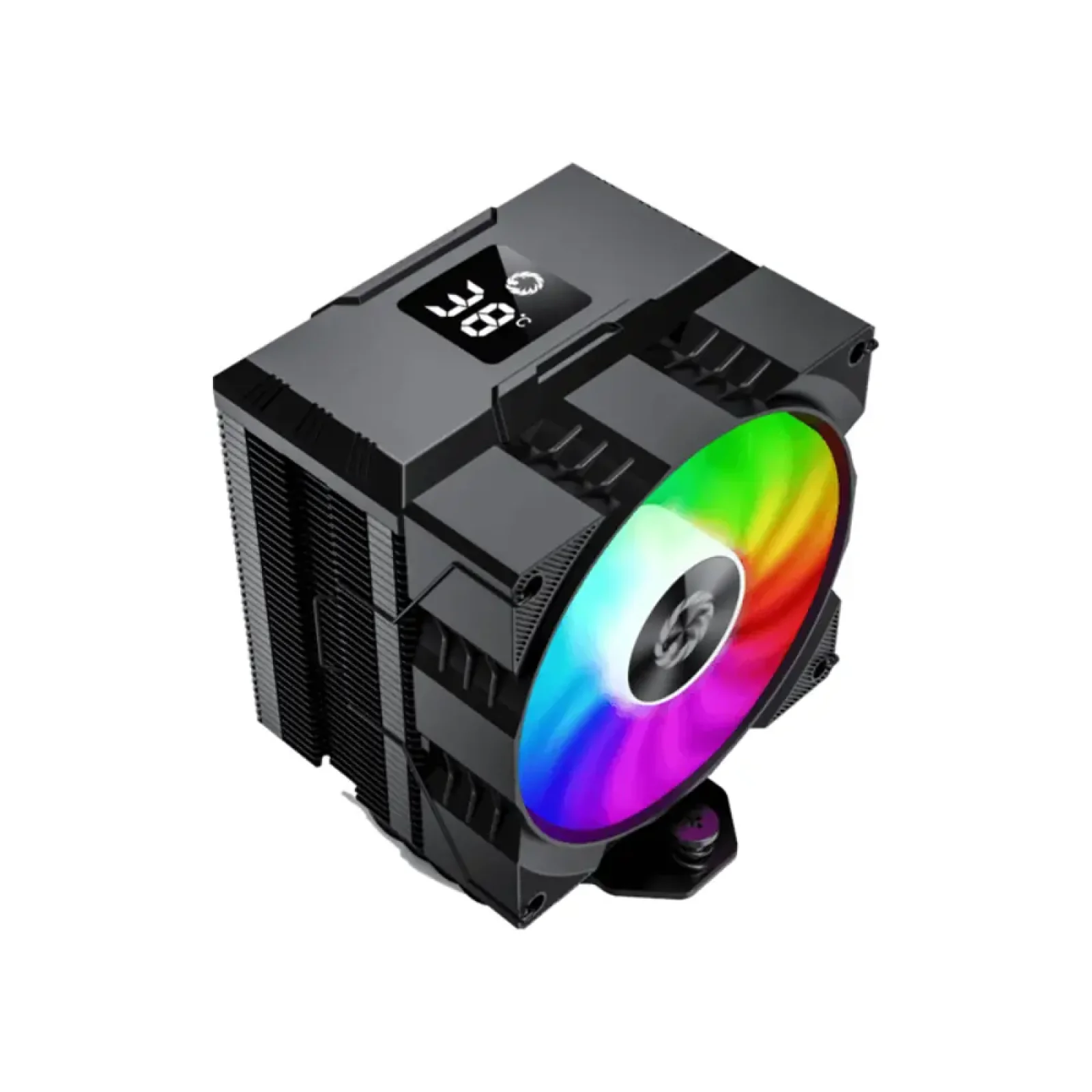 Процесорний кулер GAMEMAX Intel:1851/1700/1366/1200/115X; AMD: AM5/AM4, TDP 190W, Air Flow 48.8 CFM Gamma 90 Digital BK UA