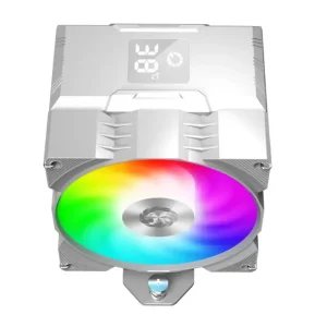 Процесорний кулер GAMEMAX Intel:1851/1700/1366/1200/115X; AMD: AM5/AM4, TDP 190W, Air Flow 48.8 CFM Gamma 90 Digital WH UA