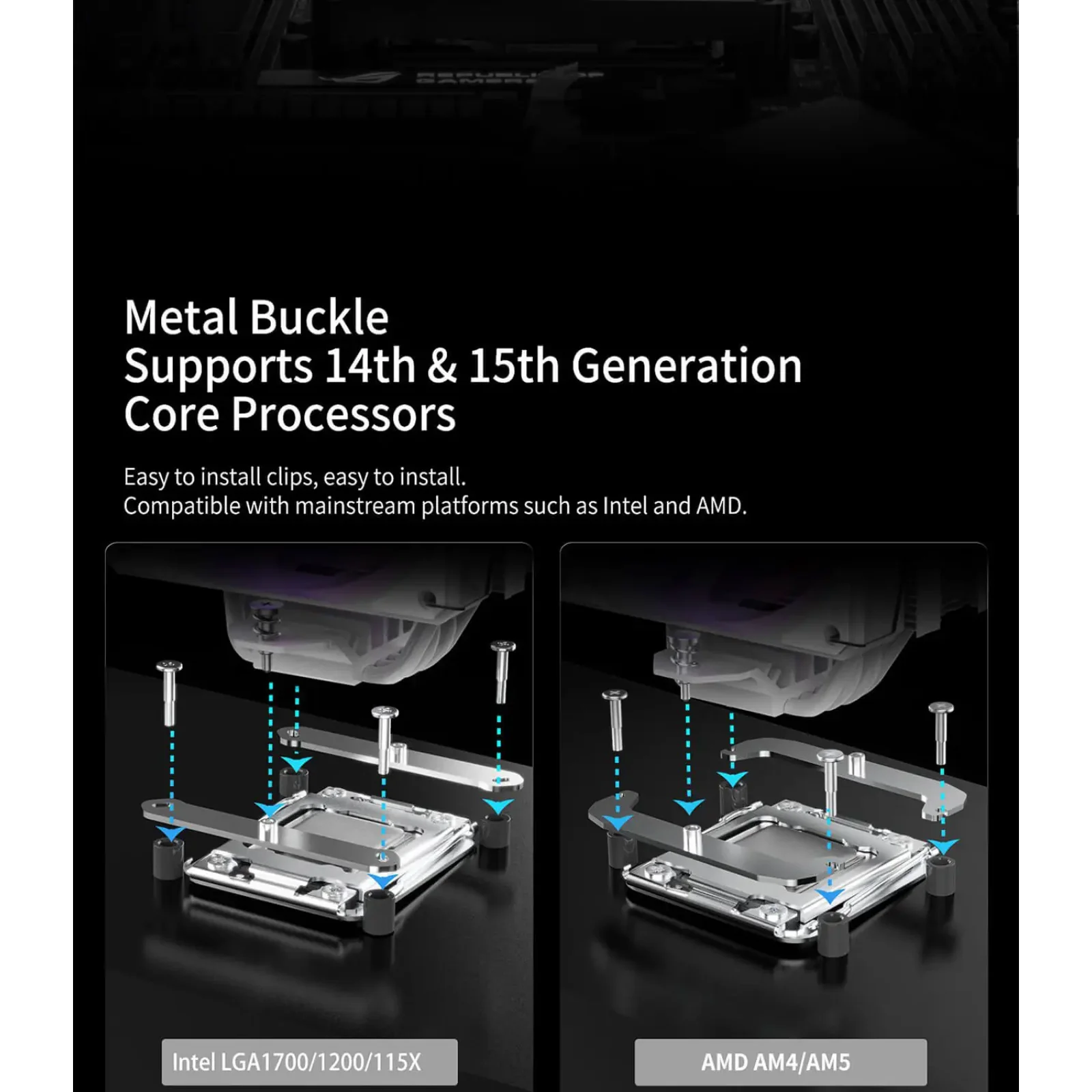 Процесорний кулер GAMEMAX Intel:1851/1700/1366/1200/115X; AMD: AM5/AM4, TDP 190W, Air Flow 48.8 CFM Gamma 90 Digital WH UA