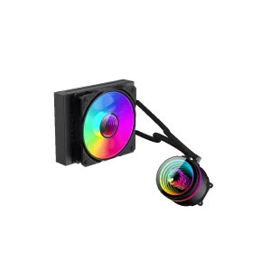 Процессорный кулер GAMEMAX 62.82 CFM, 1.89mmH20, 26.9dBA, 8 00-2000RPM ,water pump: RPM 2300, NOICE 26.9dBA, C Iceburg 120 BK UA