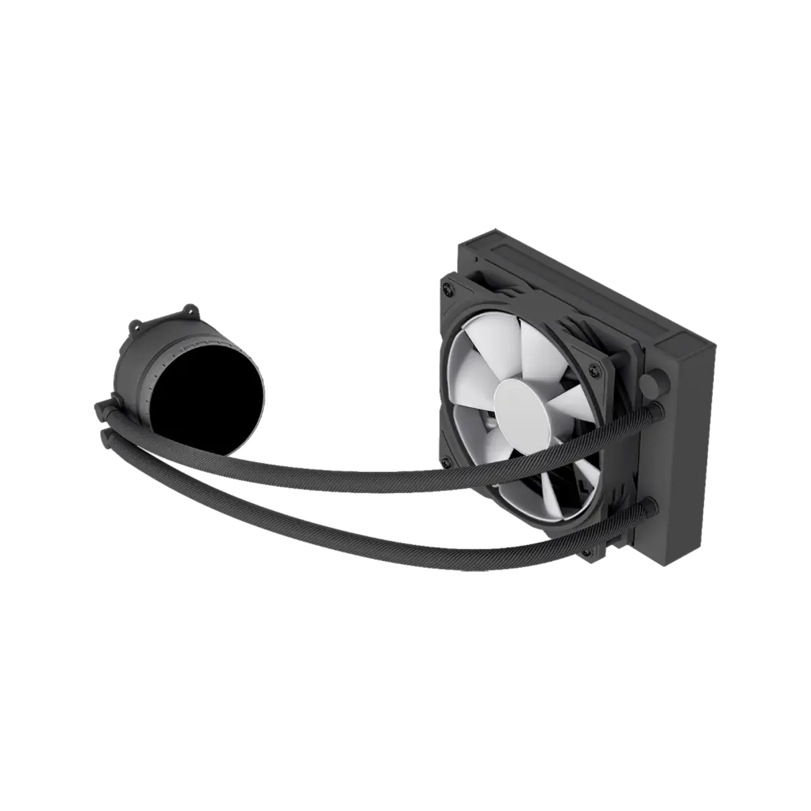 Процесорний кулер GAMEMAX 62.82 CFM, 1.89mmH20, 26.9dBA, 8 00-2000RPM ,water pump: RPM 2300, NOICE 26.9dBA, C Iceburg 120 BK UA