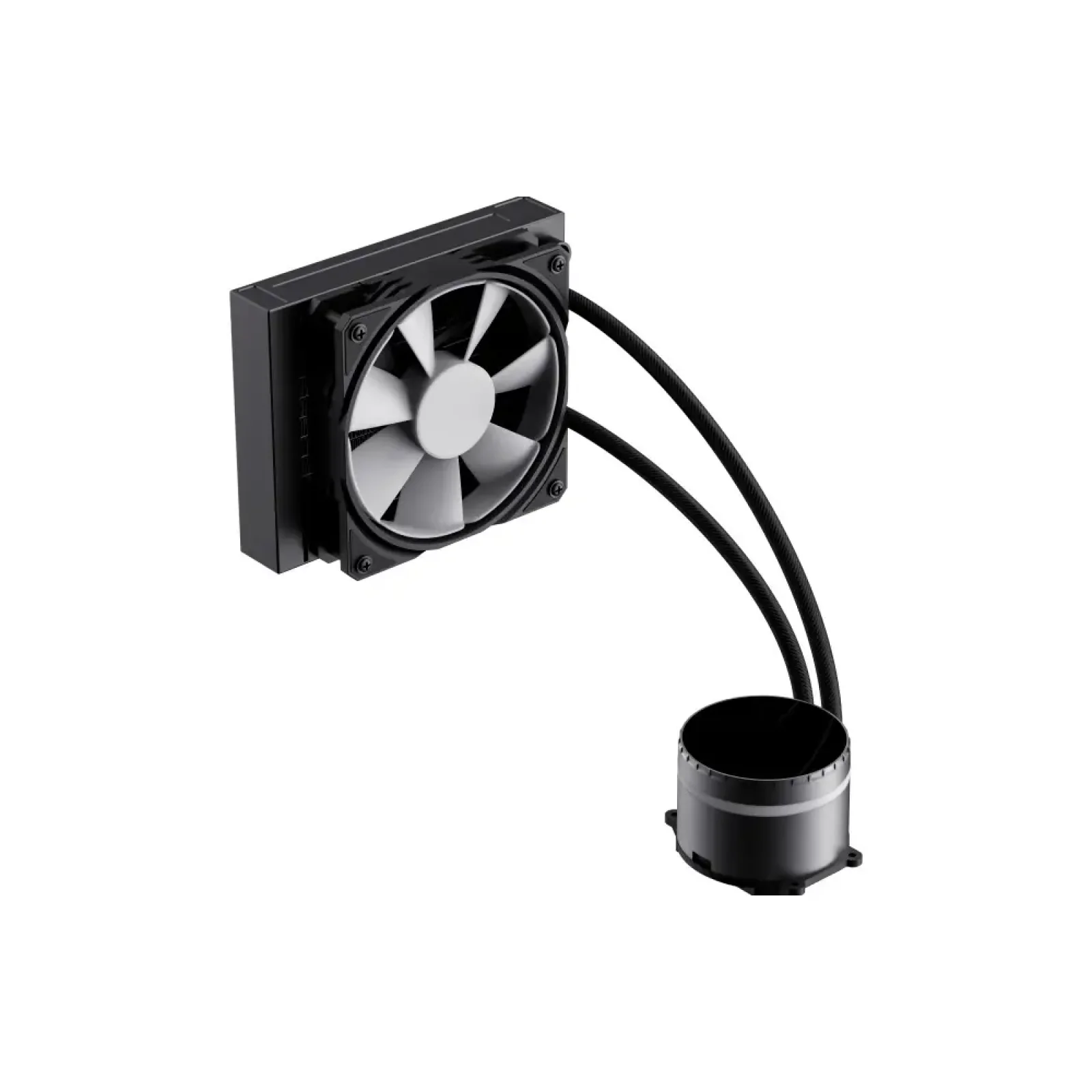 Процесорний кулер GAMEMAX 62.82 CFM, 1.89mmH20, 26.9dBA, 8 00-2000RPM ,water pump: RPM 2300, NOICE 26.9dBA, C Iceburg 120 BK UA