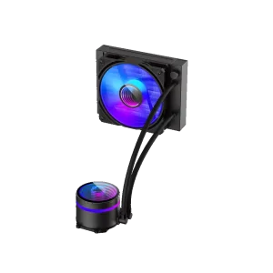 Процесорний кулер GAMEMAX 62.82 CFM, 1.89mmH20, 26.9dBA, 8 00-2000RPM ,water pump: RPM 2300, NOICE 26.9dBA, C Iceburg 120 BK UA