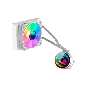 Процессорный кулер GAMEMAX 62.82 CFM, 1.89mmH20, 26.9dBA, 8 00-2000RPM ,water pump: RPM 2300, NOICE 26.9dBA, C Iceburg 120 WH UA