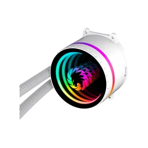 Процесорний кулер GAMEMAX 62.82 CFM, 1.89mmH20, 26.9dBA, 8 00-2000RPM ,water pump: RPM 2300, NOICE 26.9dBA, C Iceburg 120 WH UA