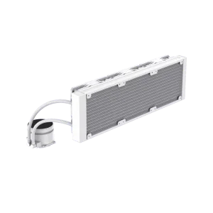 Процесорний кулер GAMEMAX 62.82 CFM, 1.89mmH20, 32dBA, 800 -2000RPM water pump: RPM 2300, NOICE 26.9dBA, Con IceBurg 360 Infinity WH UA