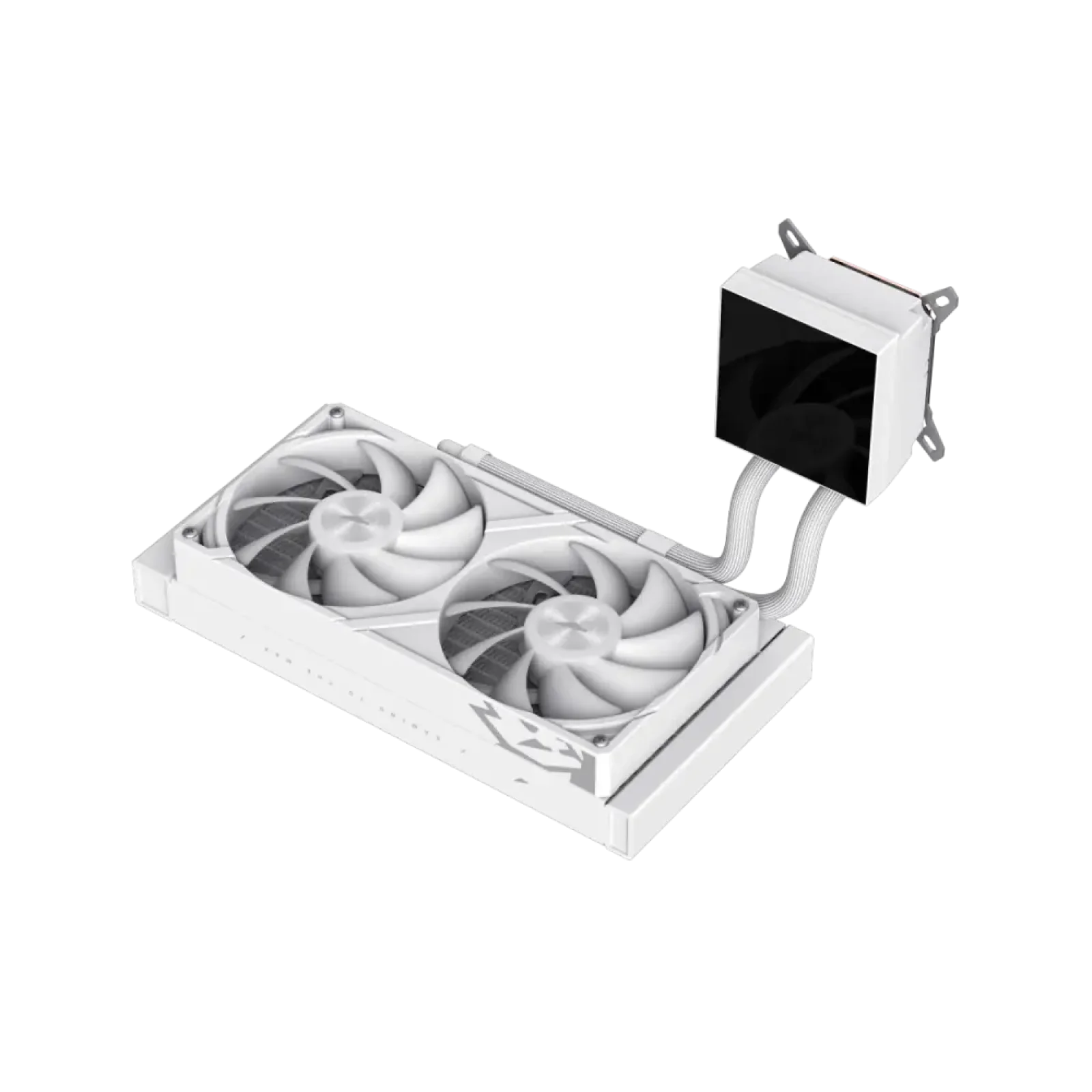 Процессорный кулер GAMEMAX TDP 280 85.82 CFM, 2.23mmH20, Max: 31.5dB(A）, 800-2500RPM ,water pump:NOICE 30.0 GLACIER 240 LCD WH UA