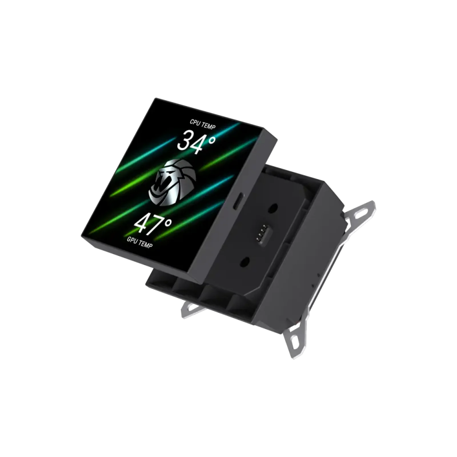 Процессорный кулер GAMEMAX TDP 330 85.82 CFM, 2.23mmH20, Max: 31.5dB(A）, 800-2500RPM ,water pump:NOICE 30.0 GLACIER 360 LCD BK UA