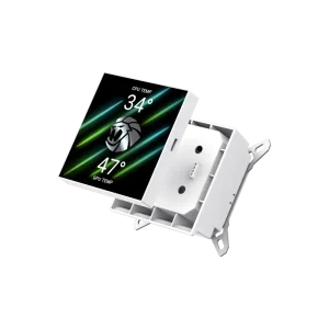 Процессорный кулер GAMEMAX TDP 330 85.82 CFM, 2.23mmH20, Max: 31.5dB(A）, 800-2500RPM ,water pump:NOICE 30.0 GLACIER 360 LCD WH UA