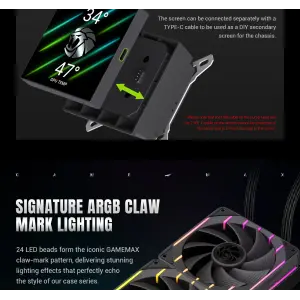 Процесорний кулер GameMax Hailstorm 360 BK UA