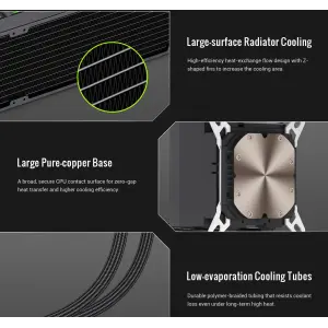 Процесорний кулер GameMax Hailstorm 360 BK UA