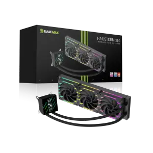 Процессорный кулер GameMax Hailstorm 360 BK UA